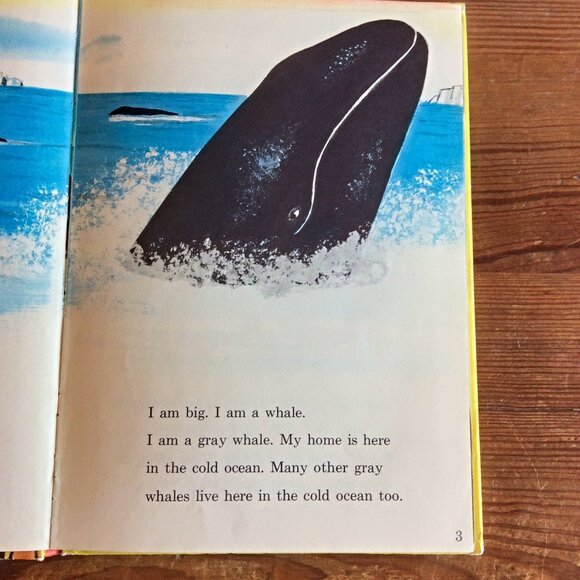The Whales Go By Dr. Seuss Beginner Book, Kids Educational Story, As Is - Picture 6 of 9